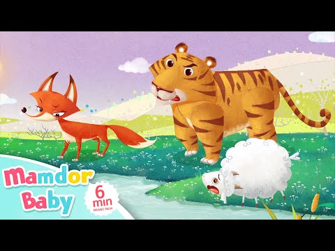 The Tiger And The Fox 狐假虎威 Fairy Tales In English Story For Kids Mamdor Baby