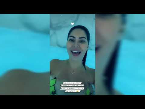 مريم الدباغ ومدربها الاسمر في حمام Amérique France Australie مريم الدباغ ومدربها الاسمر في حمام Amérique France Australie