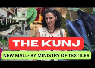  کنج وزارت ٹیکسٹائل کی طرف سے دہلی میں نیا مال Indiantextiles Decor Handloom