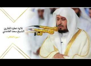 سورة التكاثر كاملة للقارئ الشيخ سعد الغامدي