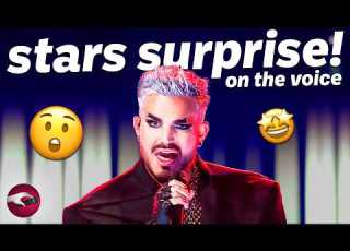 SURPRISE CELEBRITY Coaches Performances That SLAYED On The Voice