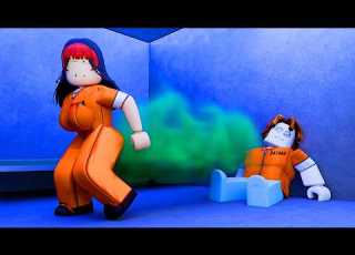  SHe Found A Hidden Hole In Prison Roblox Fart Animation