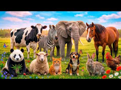 50 Animal Sound For Kids Cute Animal Sound Learn Wild And Farm Animals Animalsounds