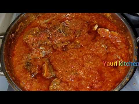 Nigeria Hausa Stew Yadda Akeyin Miyan Stew Na Nama