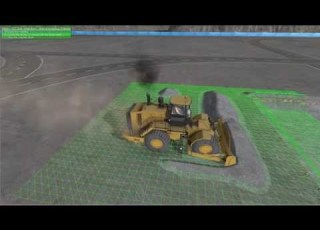  Caterpillar 824K Wheel Dozer Training Simulator 5DT Fifth Dimension Technologies