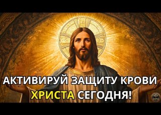  КРОВЬ ИИСУСА СИЛА ЗАЩИТЫ МОЛИТВА ОГРАЖДЕНИЯ