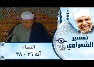 الشيخ الشعراوي تفسير سورة النساء آية ٣٦ ٣٨
