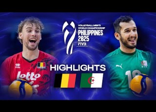  Belgium Vs Algeria Highlights Men S World Championships 2025