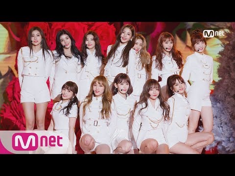 2018 MAMA PREMIERE In KOREA IZ ONE INTRO La Vie En Rose 181210