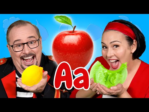 Fruit And Vegetables So Yummy Phonics Song For Kids Learn The Alphabet ABCs