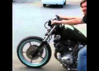  My Happy Face Ridin On My Virago