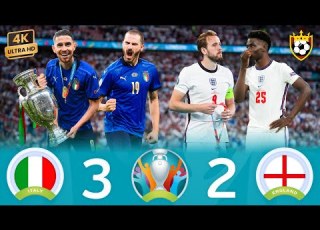 ايطاليا تتوج بطلة أوروبا و تصنع المجد و تقتل احلام الإنجليز ترا 2 3 ايطاليا 4K EURO 2020