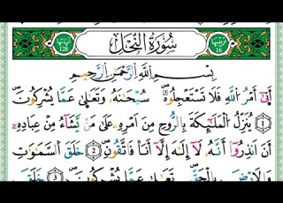  سورة النحل بصوت القارئ يونس اسويلص برواية ورش عن نافع تلاوة خاشعة بجودة عالية مع ا نتلو القرآن