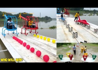  Kick The Football Pop The Balloon Double The Game Double The Fun Who Will Win Sahil Challenge