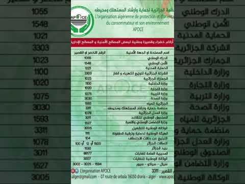 أرقام خضراء لصالح العام