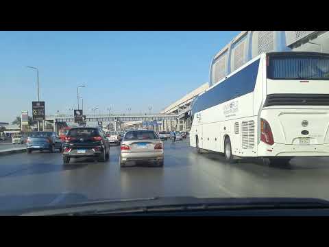 عدلى منصور و جسر السويس إلى صالة ٣ مطار القاهرة Adly Mansour And Suez Bridge To Terminal 3 Cairo Ai