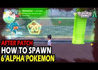 AFTER PATCH How To Spawn 6 Alpha Pokemon In Wild Zone 20 On Pokemon Legends ZA