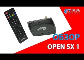  Обзор спутникового HD ресивера Open SX1 Лучшие обзоры от 4tv In Ua