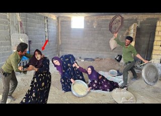  The Story Of Zeinab Kneading Dough For Local Bread And Harassing The Second Wife