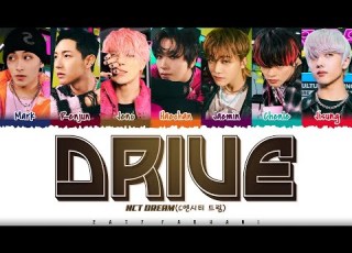  NCT DREAM 엔시티 드림 DRIVE 미니카 Lyrics Color Coded Han Rom Eng