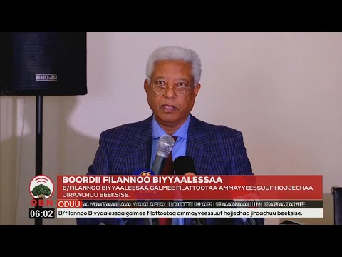 Boordii Filannoo Biyyaaleessaa