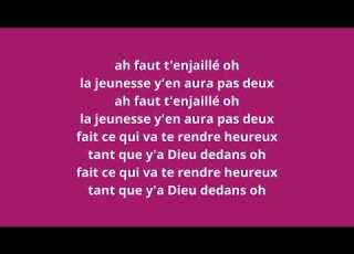  JOSEY VENEZ BOUGER HF LYRICS PAROLES