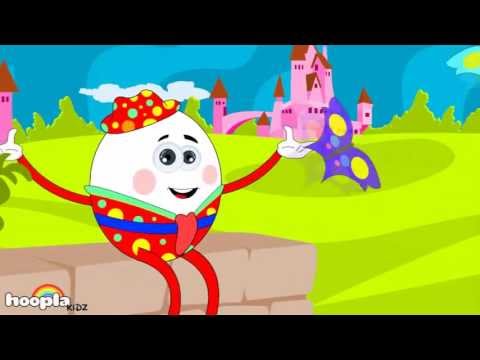 Humpty Dumpty Song HooplaKidz Nursery Rhymes Kids Songs