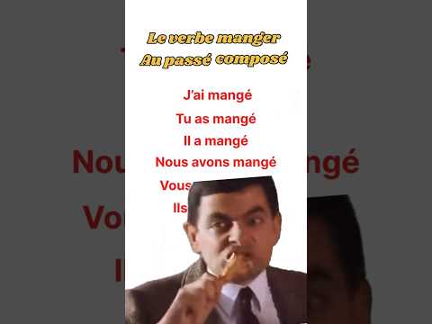 اغنية Le Verbe Manger Au Passé Composé بطريقة مضحكة دروس اللغة الفرنسية ضحك اغنية مضحكة فرنسية