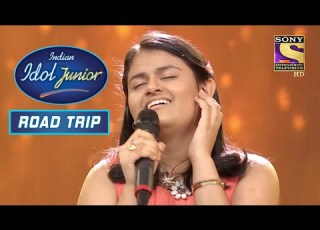  Sunta Hai Mera Khuda पर Ananya न लग ए ब हतर न स र Indian Idol Junior Road Trip
