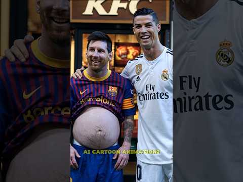 Messi And Ronaldo At KFC
