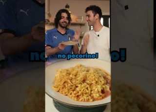 Italian VS Buldak Carbonara