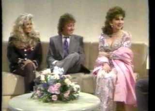 Gina Lollobrigida With Bill Wyman And Mandy Smith On Wogan