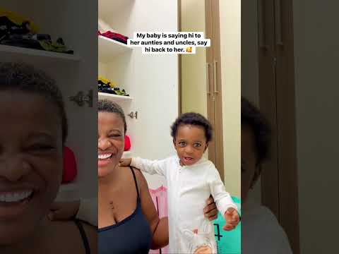 My Baby Is Saying Hi To You Please Say Hi Back To Her