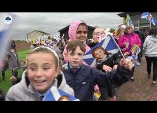 The Official Arrival Procession Of The Relics Of St Therese Of Lisieux To Scotland