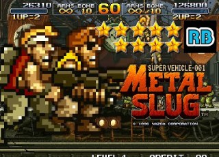  1996 60fps Metal Slug 2Players Nomiss ALL