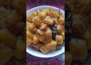 Soya Bean Aloo Papaya Recipe Cooking Youtubeshorts Shortvideo Reels Viral