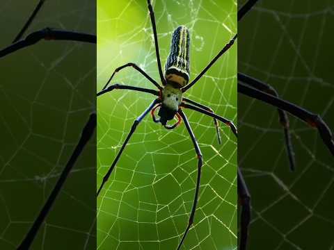 خيط العنكبوت اقوي من الفولاذ