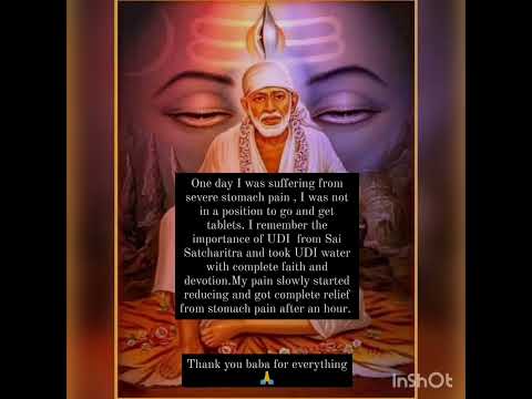 Saibaba Miracles UDI Best Medicine For Health Issues