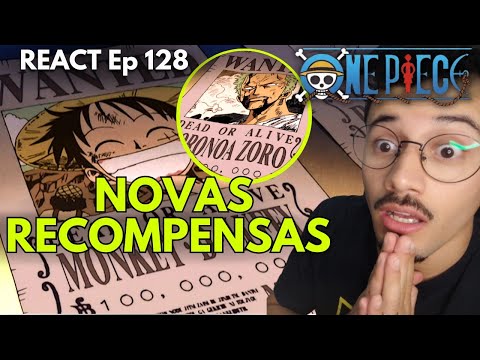 REACT THE NEW REWARDS Ep 128 ONE PIECE WATCHING FOR THE FIRST TIME Luffy Onepiece
