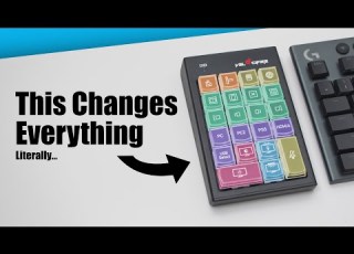 I Built A Keypad To Control My Entire Desk Setup OLED TV USB Switch Lights Desk Macros