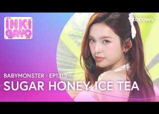 BABYMONSTER SUGAR HONEY ICE TEA Inkigayo EP1315 KOCOWA