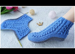  THE MOST COMFORTABLE SLIPPERS Slippers IN ONE EVENING Detailed Tutorial