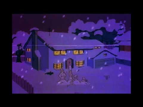 𝐂𝐡𝐫𝐢𝐬𝐭𝐦𝐚𝐬 𝐄𝐯𝐞 𝟏𝟗𝟖𝟗 The Simpsons Ambience Snow Wind Christmas Music From Another Room