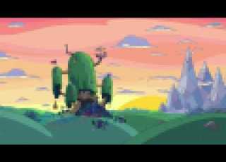 Adventure Time Theme 8bit