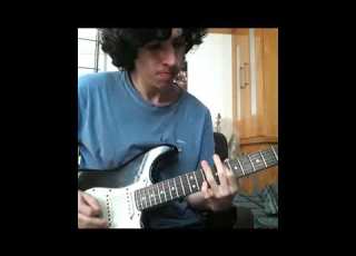  Ariana Grande Dangerous Woman Guitar Solo Cover