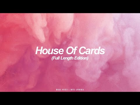 House Of Cards Full Length Edition BTS 방탄소년단 English Lyrics