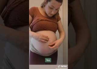 Pregnant Belly Button Ring