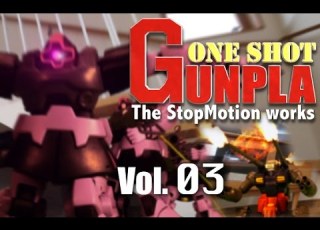  GUNDAM StopMotion ガンプラ コマ撮り Vsドム編