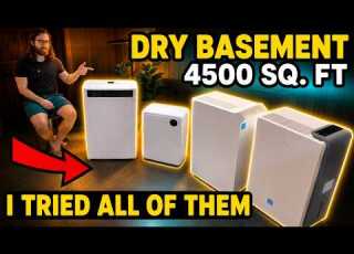 The BEST Dehumidifiers Tested In My Basement Here S What Happened