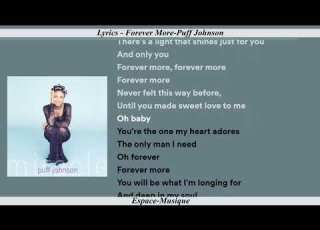 Lyrics Forever More Puff Johnson